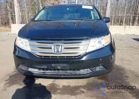 2012 Honda Odyssey Ex-L из США, поврежденный, VIN 5FNRL5H65CB013143